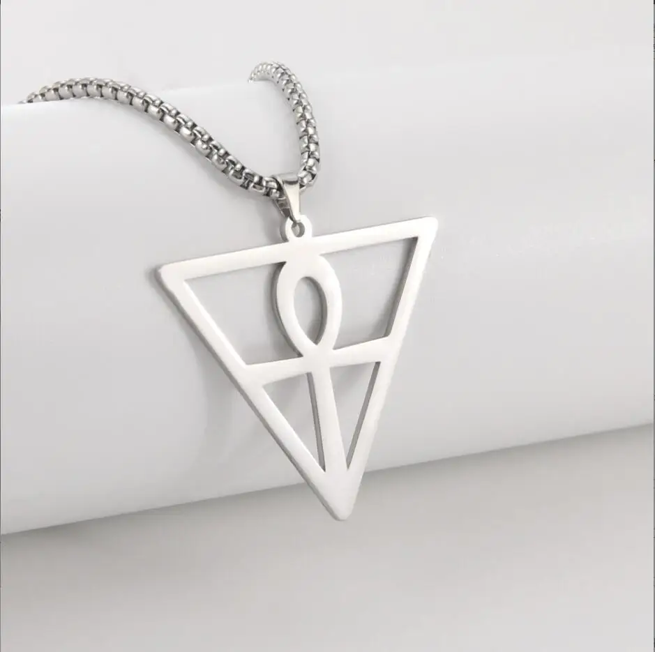 1PC Religion Egyptian Ankh Cross Necklaces Pendants for Women Stainless Steel Symbol of Life Necklaces Jewelry Gifts F1316
1PC Religion Egyptian Ankh Cross Necklaces Pendants for Women Stainless Steel Symbol of Life Necklaces Jewelry Gifts F1316
