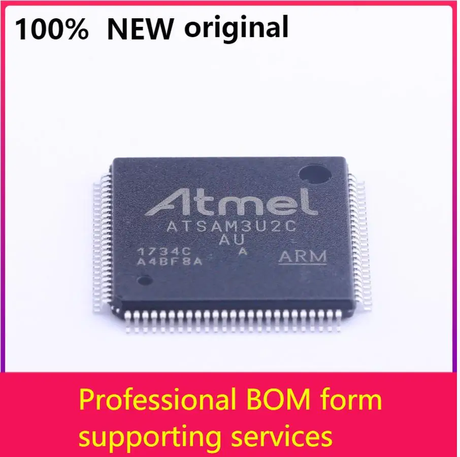 MCU 32-битный ARM Cortex M3 RISC 128KB Flash 1,8 V/2,5 V/3,3 V 3.5-контактный LQFP лоток ATSAM3U2CA-AU100 % оригинал
MCU 32-битный ARM Cortex M3 RISC 128KB Flash 1,8 V/2,5 V/3,3 V 3.5-контактный LQFP лоток ATSAM3U2CA-AU100 % оригинал