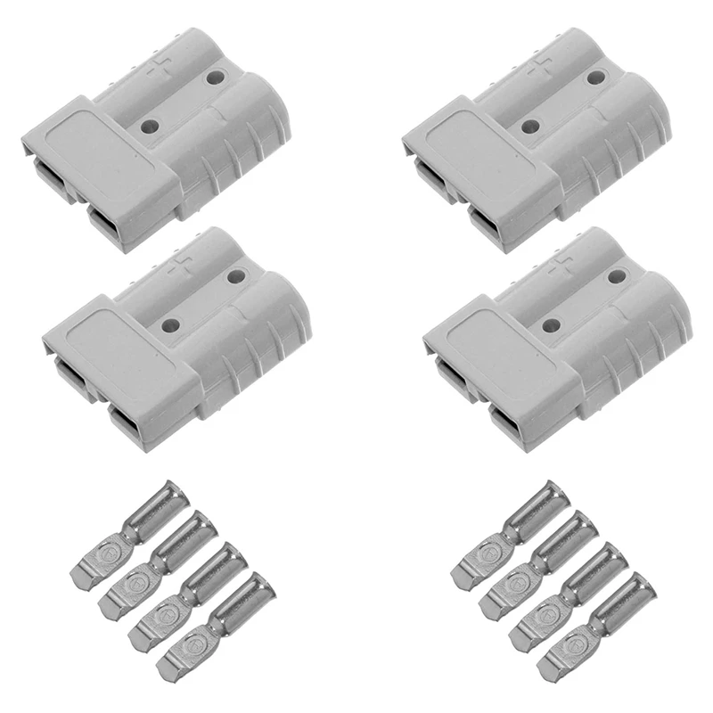 4 Pieces Of Quick Connect Plug 175A 600V Battery Quick Connector Power Plug Winch Connection Grey For Maximum 1AWG Wire
4 Pieces Of Quick Connect Plug 175A 600V Battery Quick Connector Power Plug Winch Connection Grey For Maximum 1AWG Wire
