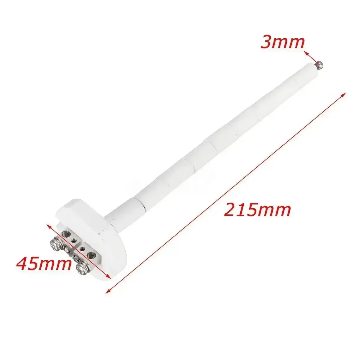 Высокотемпературный датчик термопары типа K, керамическая печь 2372F, 1300C, зонд из нержавеющей стали 3 мм, 1300 градусов
Высокотемпературный датчик термопары типа K, керамическая печь 2372F, 1300C, зонд из нержавеющей стали 3 мм, 1300 градусов