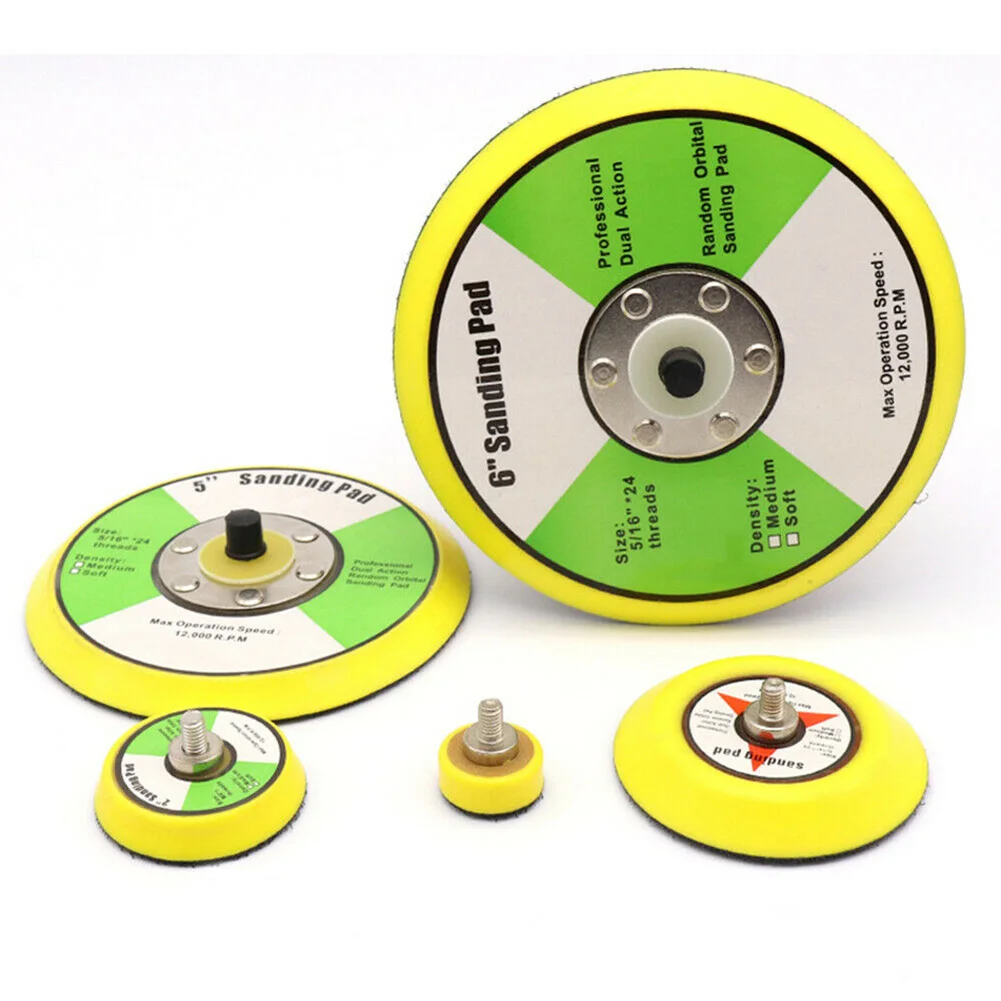 1''- 6'' Polishing Sanding Disc Backing Pads Hook And Loop For Pneumatic Sander Air Sander DA Orbital Sanders Durable Stable
1''- 6'' Polishing Sanding Disc Backing Pads Hook And Loop For Pneumatic Sander Air Sander DA Orbital Sanders Durable Stable