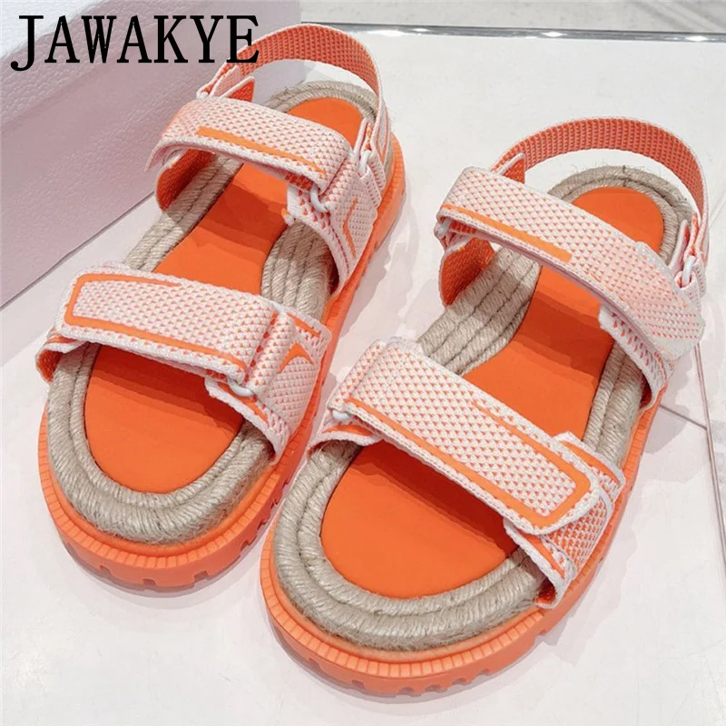 2022 Thick Sole Cane Weave Bottom Gladiator Sandal Buckle Flat Shoes Beach Causal Sandals for Women Vacation Tank Women's Sandal
2022 Thick Sole Cane Weave Bottom Gladiator Sandal Buckle Flat Shoes Beach Causal Sandals for Women Vacation Tank Women's Sandal