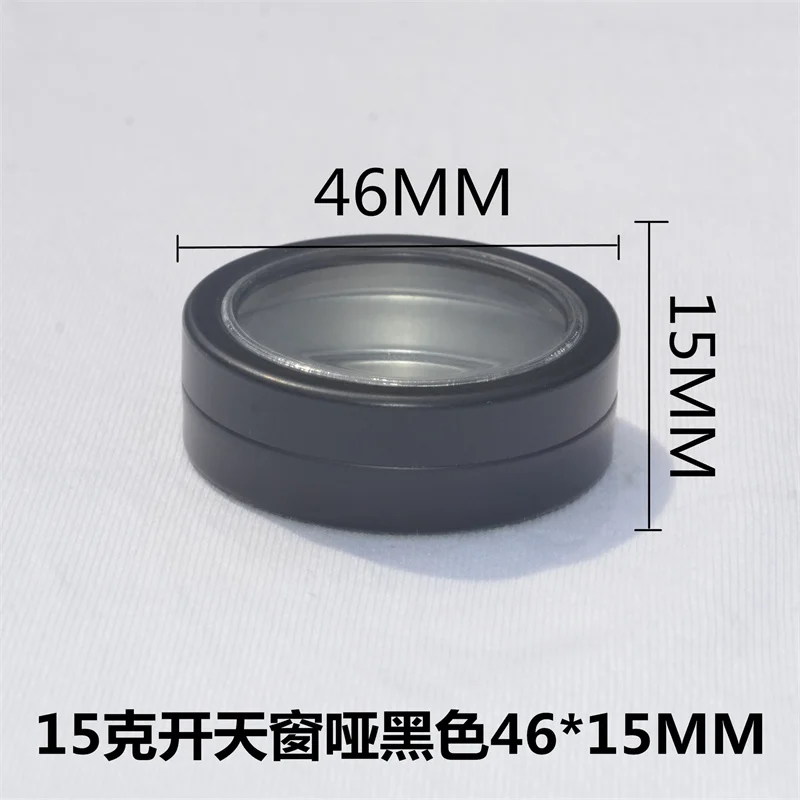 300 X Mimi 15ml Shallow Round Black Aluminum Jar with Clear Window Lids Empty Tin Containers Cosmetics Tins Party Favors Tins
300 X Mimi 15ml Shallow Round Black Aluminum Jar with Clear Window Lids Empty Tin Containers Cosmetics Tins Party Favors Tins