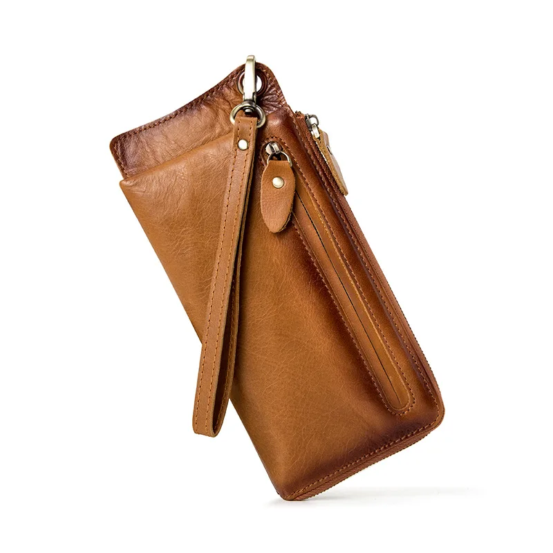 new first-level genuine leather men's clutch bag multi-function wallet multi-card zipper mobile phone bag
new first-level genuine leather men's clutch bag multi-function wallet multi-card zipper mobile phone bag
