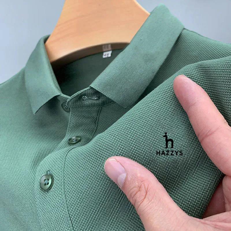 Hazzys Embroidery Logo Men's Shirt Summer High End Business Casual Sports Polo Shirt High Quality Short Sleeve T-shirt Tops Tees
Hazzys Embroidery Logo Men's Shirt Summer High End Business Casual Sports Polo Shirt High Quality Short Sleeve T-shirt Tops Tees