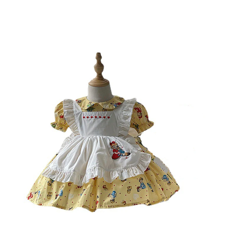 2022 Summer Lolita Princess Dress Doll Cotton Print Princess Dress Daily Maid Dress Short Sleeve Skirt Summer Style
2022 Summer Lolita Princess Dress Doll Cotton Print Princess Dress Daily Maid Dress Short Sleeve Skirt Summer Style