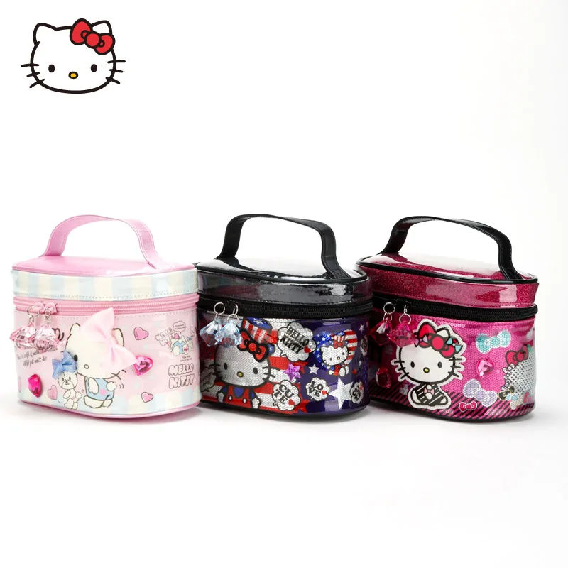 Детская косметичка Hello Kitty, сумка для мытья, Женская Ручная переноска, коробка для хранения, подарок на день ребенка
Детская косметичка Hello Kitty, сумка для мытья, Женская Ручная переноска, коробка для хранения, подарок на день ребенка