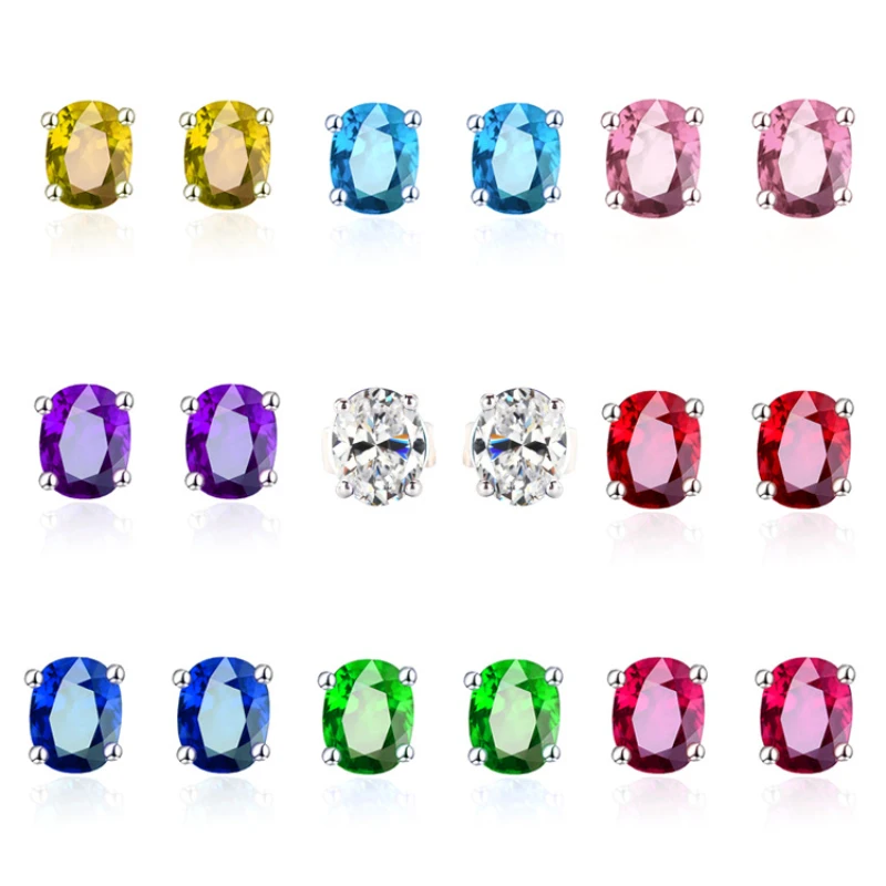 Japanese and Korean Fashion Simple Versatile Temperament Single Diamond Colorful Gem Earrings Female Earrings Earrings Earrings
Japanese and Korean Fashion Simple Versatile Temperament Single Diamond Colorful Gem Earrings Female Earrings Earrings Earrings