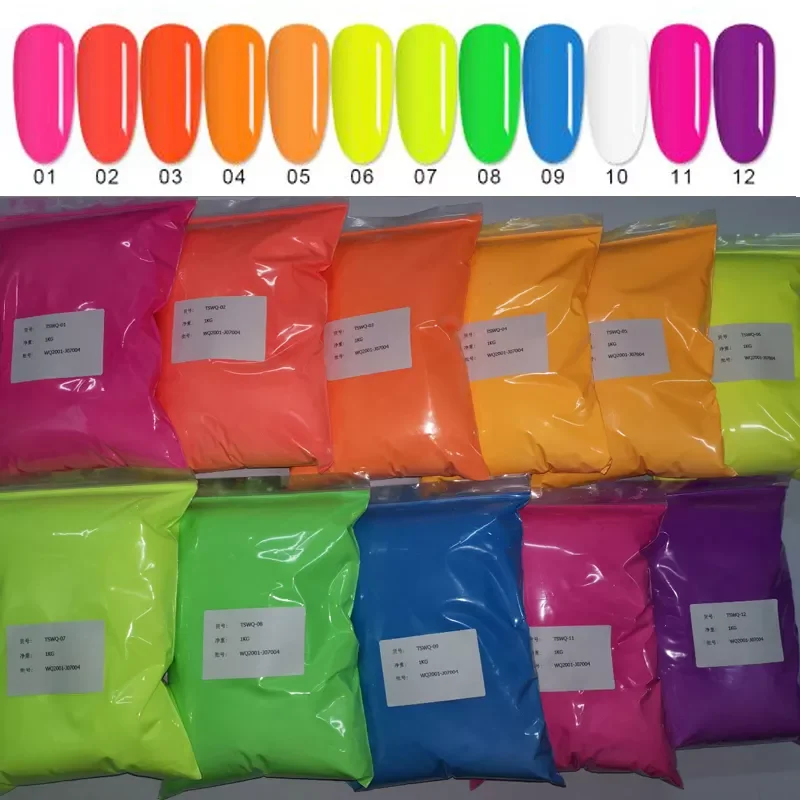 1kg/Bag 2-in1 Acrylic/Dip Powder Bright Neon Collection Dip Powder Manicure Nail Dip Powder Fluorescent Mica Pigment POWDER H&am
1kg/Bag 2-in1 Acrylic/Dip Powder Bright Neon Collection Dip Powder Manicure Nail Dip Powder Fluorescent Mica Pigment POWDER H&am