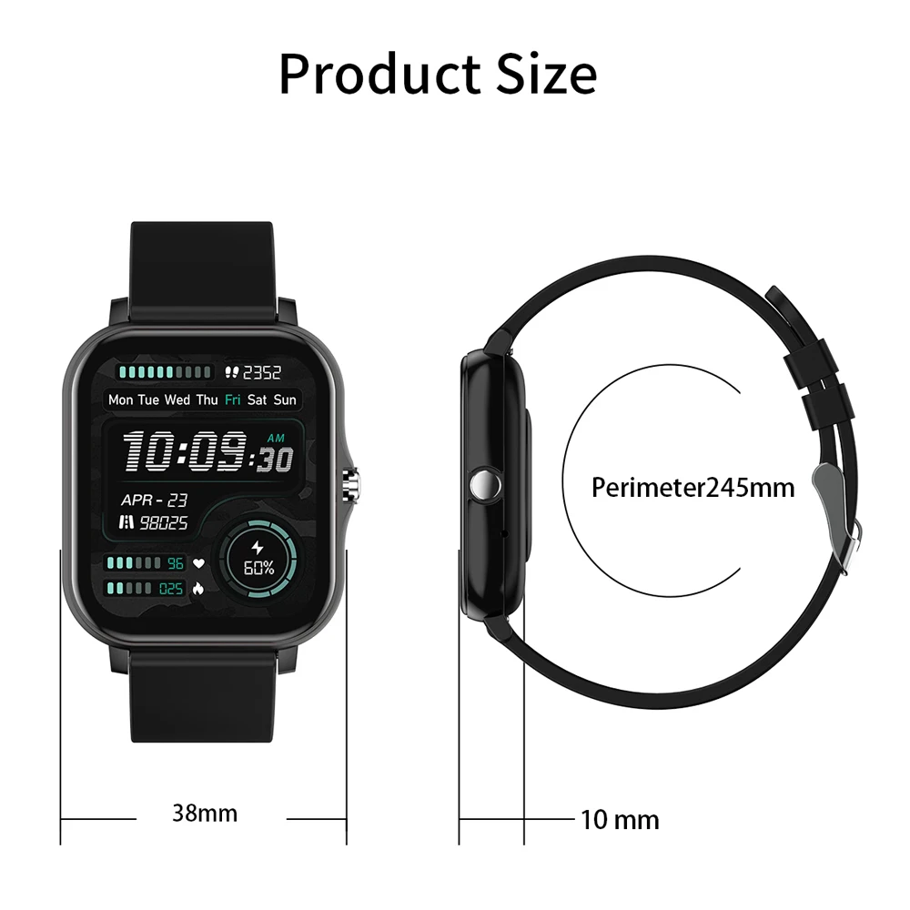 H20 Smart Watch Men Women Fitness Heart Rate Blood Pressure Monitor Tracker Bracelet Full Touch Sport Waterproof Smartwatch Y60
H20 Smart Watch Men Women Fitness Heart Rate Blood Pressure Monitor Tracker Bracelet Full Touch Sport Waterproof Smartwatch Y60