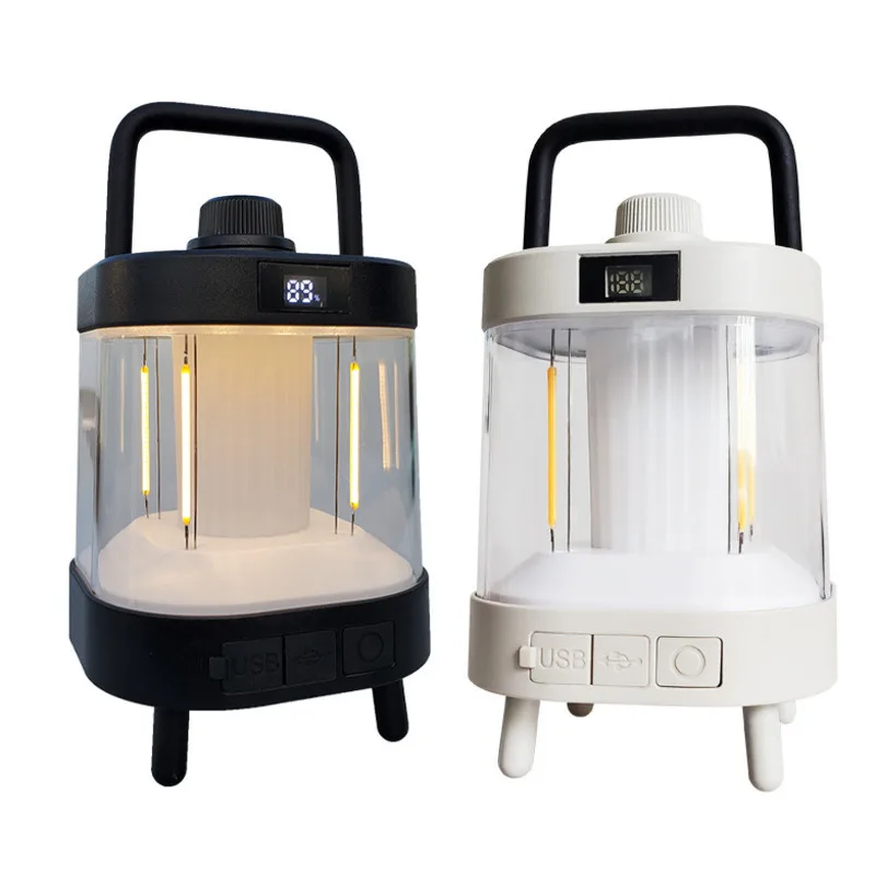 Multifuncation Outdoor Camplight Portable Rechargeable Camping Lantern Stepless Dimming Emergency Home Power Outages Indoor Out
Multifuncation Outdoor Camplight Portable Rechargeable Camping Lantern Stepless Dimming Emergency Home Power Outages Indoor Out