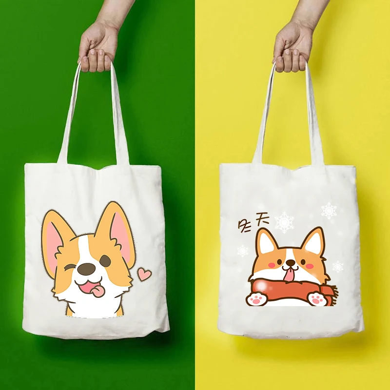 Ladies Shopping Bag Anime Dog Tote Harajuku Shopper Bag Ladies Canvas Shoulder Bag Funny Large-capacity Female Bags bag store
Ladies Shopping Bag Anime Dog Tote Harajuku Shopper Bag Ladies Canvas Shoulder Bag Funny Large-capacity Female Bags bag store
