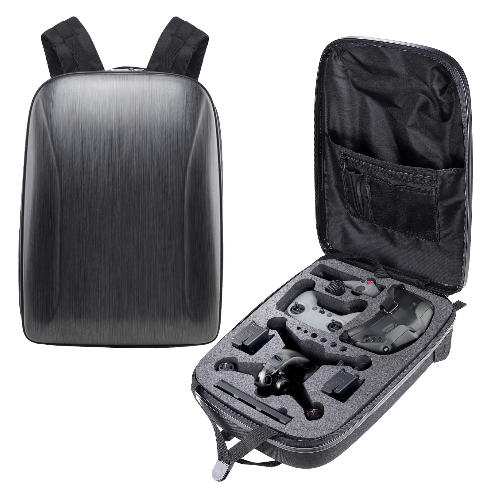 Hard Shell Carrying Case Backpack Bag Waterproof Anti-shock For DJI FPV Combo Large Capacity Multiple Storage Drone Bags Boxes
Hard Shell Carrying Case Backpack Bag Waterproof Anti-shock For DJI FPV Combo Large Capacity Multiple Storage Drone Bags Boxes