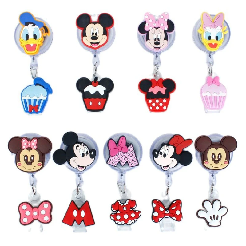 New Disney Credential Holder Mickey Mouse Retractable Badge Holder Keychain Donald Duck Work Badge Holder Daisy Id Card Holder
New Disney Credential Holder Mickey Mouse Retractable Badge Holder Keychain Donald Duck Work Badge Holder Daisy Id Card Holder