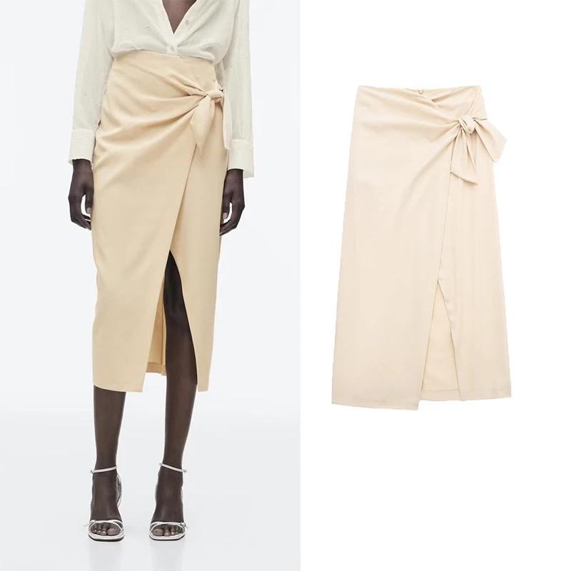 Spring 2023 New Ladies Knotted Skirt Irregular High Waist Slim Hip Casual Fashion Commuter Skirt Women
Spring 2023 New Ladies Knotted Skirt Irregular High Waist Slim Hip Casual Fashion Commuter Skirt Women