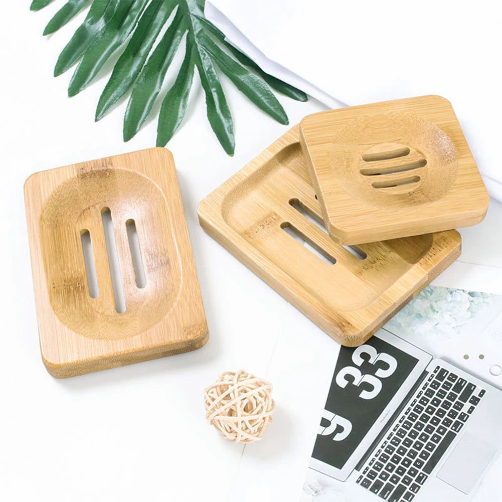 Natural Bamboo Wood Soap Dish Rack Storage Box Case Container Holder Bath Shower Soap Plate Tray Rack Bathroom Accessories 
Natural Bamboo Wood Soap Dish Rack Storage Box Case Container Holder Bath Shower Soap Plate Tray Rack Bathroom Accessories