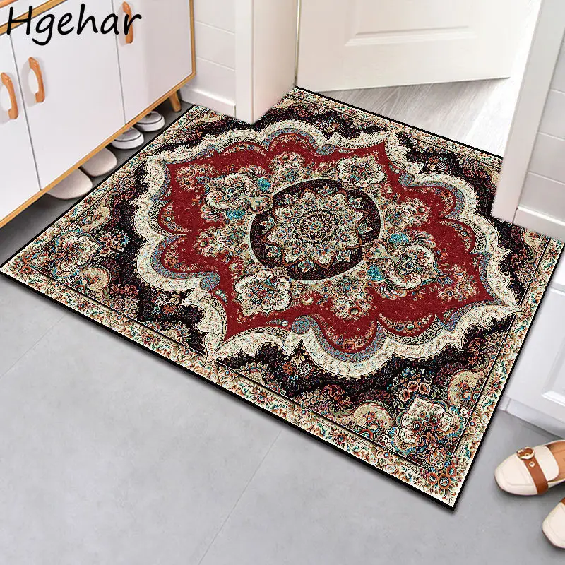 Cut Door Mats Classic High Quality Vintage Korean Style Anti-Bacteria Anti-Slip Kilim Modern Geometric FLOOR Traditional Fashion
Cut Door Mats Classic High Quality Vintage Korean Style Anti-Bacteria Anti-Slip Kilim Modern Geometric FLOOR Traditional Fashion