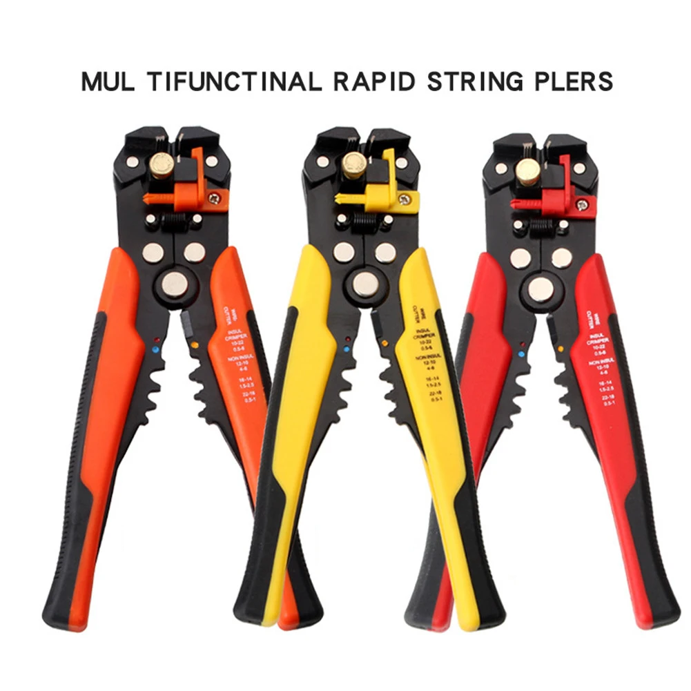 2022 High Quality Self Adjustable Automatic Cable Wire Crimper Crimping Tool Stripper Plier Cutter Multifunction
2022 High Quality Self Adjustable Automatic Cable Wire Crimper Crimping Tool Stripper Plier Cutter Multifunction