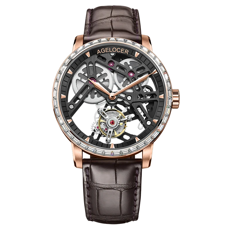 Agelocer 9001F2 Fashion Luxury Tourbillon Watch Automatic Men Wristwatch Men Mechanical Steel Watches
Agelocer 9001F2 Fashion Luxury Tourbillon Watch Automatic Men Wristwatch Men Mechanical Steel Watches