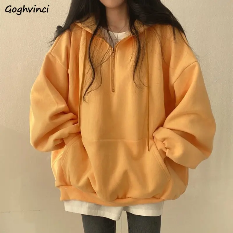 Hoodies Women Minimalist Pure Design Classic Casual Korean Style Stylish Autumn Students Preppy All-match Loose Streetwear Daily
Hoodies Women Minimalist Pure Design Classic Casual Korean Style Stylish Autumn Students Preppy All-match Loose Streetwear Daily