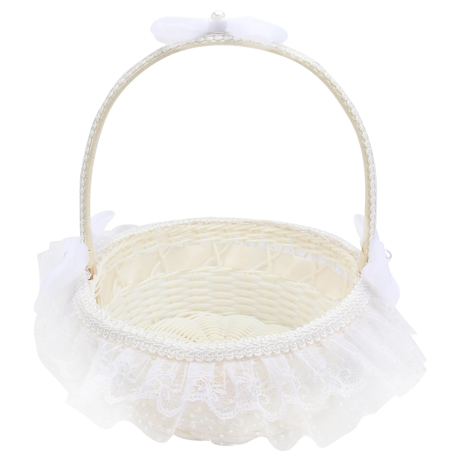 Flower Girl Basket Baskets Wedding Delicate Sunflower Decorations Rhinestones Plastic Bridesmaid White Heart Pillow
Flower Girl Basket Baskets Wedding Delicate Sunflower Decorations Rhinestones Plastic Bridesmaid White Heart Pillow