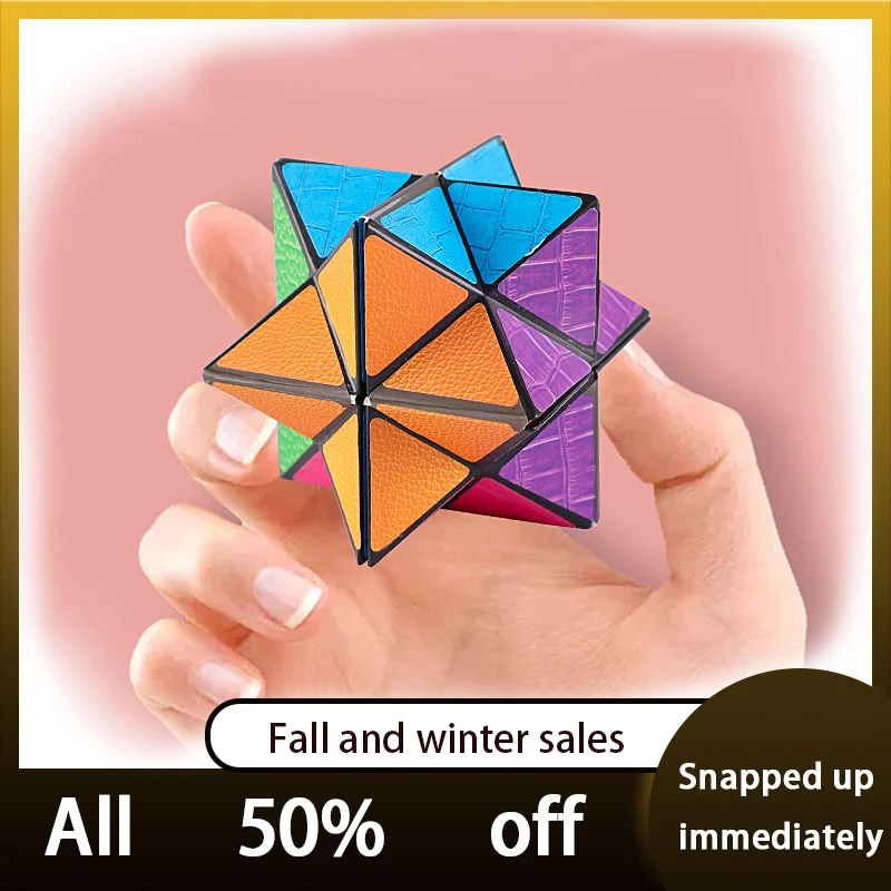 Advertising three-dimensional folding decompression toy space fingertip gift dithering
Advertising three-dimensional folding decompression toy space fingertip gift dithering