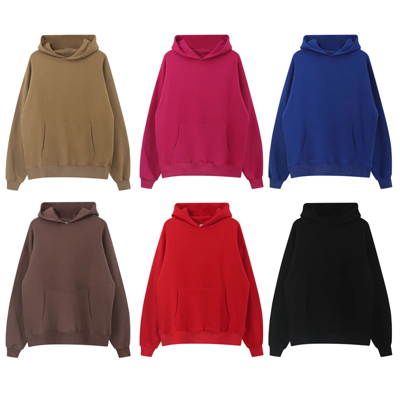 Harajuku Retro 6 Colors Solid Streetwear Fleece Pullover Hoodies Men and Women Front Pockets Casual Winter Hooded Sweatshirts
Harajuku Retro 6 Colors Solid Streetwear Fleece Pullover Hoodies Men and Women Front Pockets Casual Winter Hooded Sweatshirts