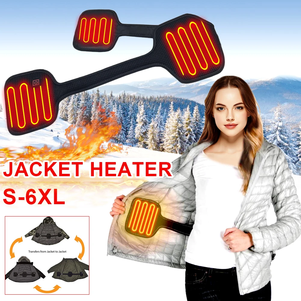 

Универсальный обогреватель пальто умный обогреватель сохраняет тепло и контроль температуры Одежда DIY нагревательное устройство для зимы ...