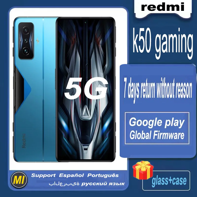 Xiaomi redmi k50 gaming 5G 120W 8G 128G глобальная версия 
Xiaomi redmi k50 gaming 5G 120W 8G 128G глобальная версия