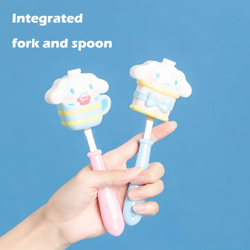Sanrio Cinnamoroll Tableware Suit Good-Looking Reassuring Material 304 Stainless Steel Kawaii Cartoon Multi Functional Spoon
Sanrio Cinnamoroll Tableware Suit Good-Looking Reassuring Material 304 Stainless Steel Kawaii Cartoon Multi Functional Spoon
