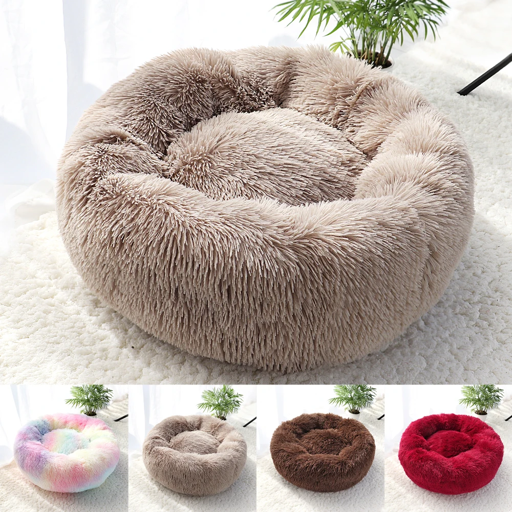 Donut Calming Dog Bed Warm Soft Long Plush Pet Dog Bed For Small Large Dogs House Cat Bed Washable Sofa Kennel Dogs Supplies
Donut Calming Dog Bed Warm Soft Long Plush Pet Dog Bed For Small Large Dogs House Cat Bed Washable Sofa Kennel Dogs Supplies