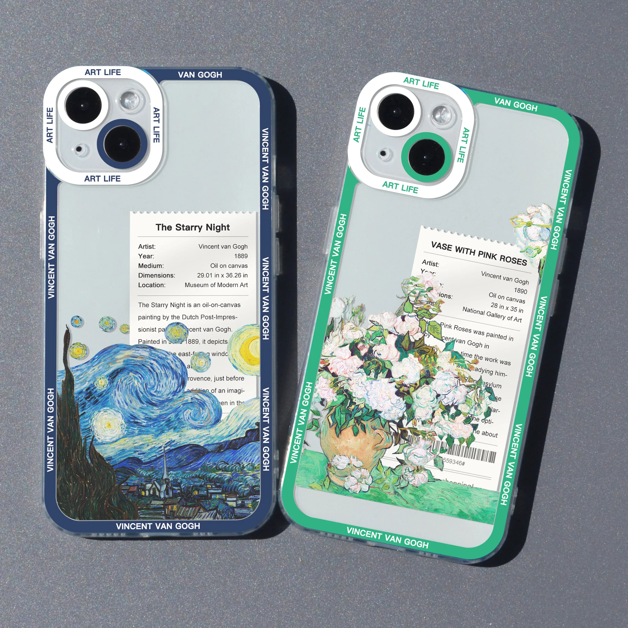 Van Gogh Vintage Oil Painting Label Art Aesthetic Phone Case For iPhone 14 13 12 11 Pro Max Mini XS X XR SE 7 8 Plus Clear Soft
Van Gogh Vintage Oil Painting Label Art Aesthetic Phone Case For iPhone 14 13 12 11 Pro Max Mini XS X XR SE 7 8 Plus Clear Soft