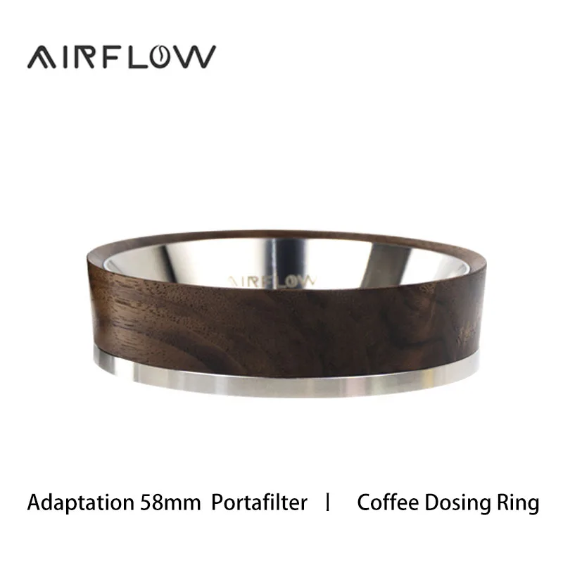 AIRFLOW Кольцо для дозирования кофе из нержавеющей стали 58 мм
AIRFLOW Кольцо для дозирования кофе из нержавеющей стали 58 мм