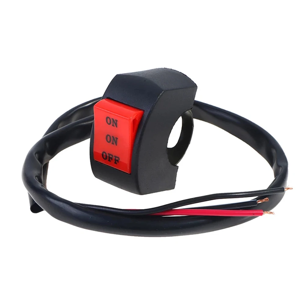 Handlebar Switch ON/OFF Switch 2-25cm/ 7/8\\\" 22mm About 52cm/20.5\\\" DC12V/10A Universal Brand New Easy Oparate
Handlebar Switch ON/OFF Switch 2-25cm/ 7/8\\\" 22mm About 52cm/20.5\\\" DC12V/10A Universal Brand New Easy Oparate