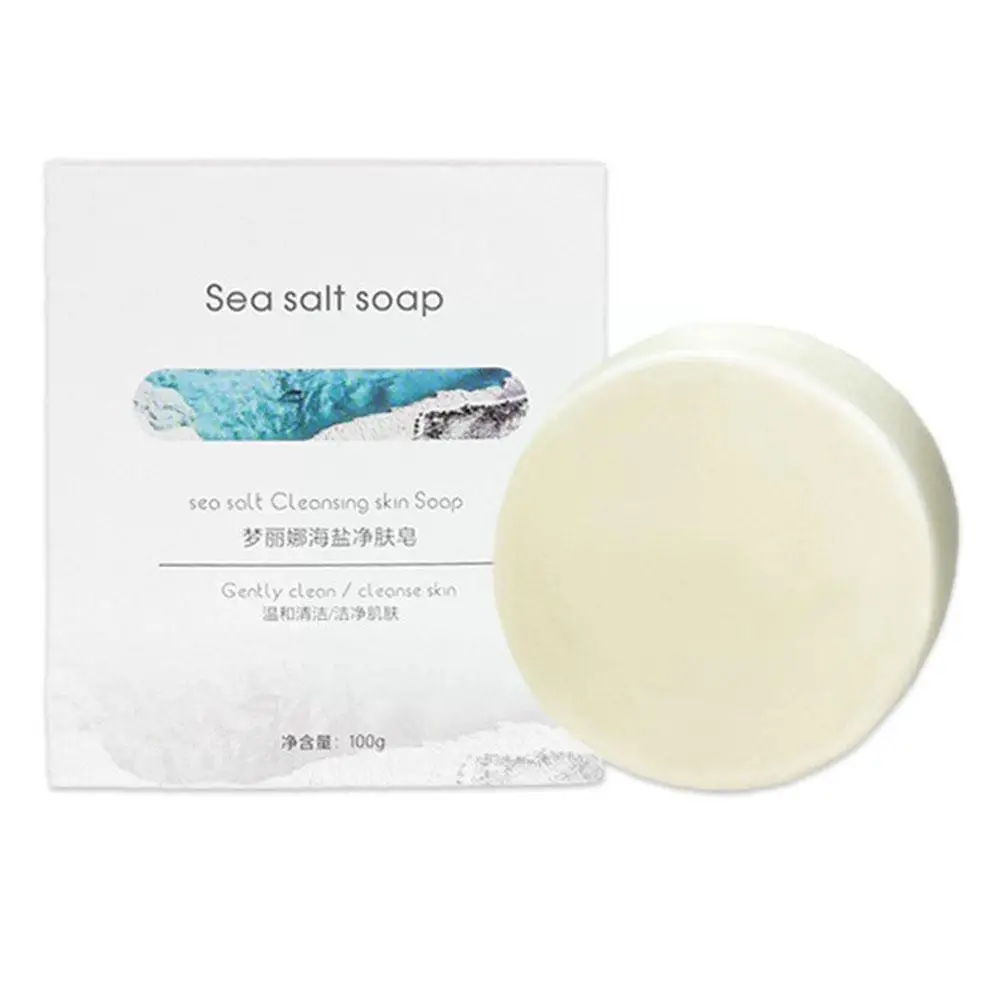 Goat Milk Sea Salt Soap Face Cleaner Pimple Acne Remover Cleansing Whitening Care Face Pores Moisturizing Handmade Deep Soa L6L7
Goat Milk Sea Salt Soap Face Cleaner Pimple Acne Remover Cleansing Whitening Care Face Pores Moisturizing Handmade Deep Soa L6L7