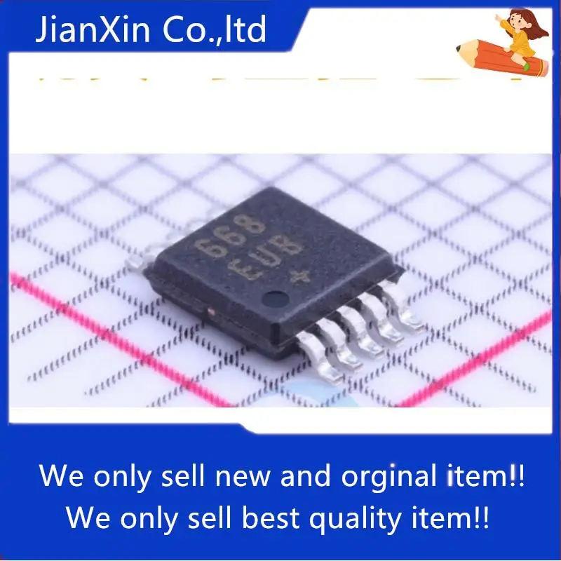 10pcs 100% orginal new MAX668EUB+T MAX668EUB voltage regulator chip silkscreen 668 MSOP10
10pcs 100% orginal new MAX668EUB+T MAX668EUB voltage regulator chip silkscreen 668 MSOP10
