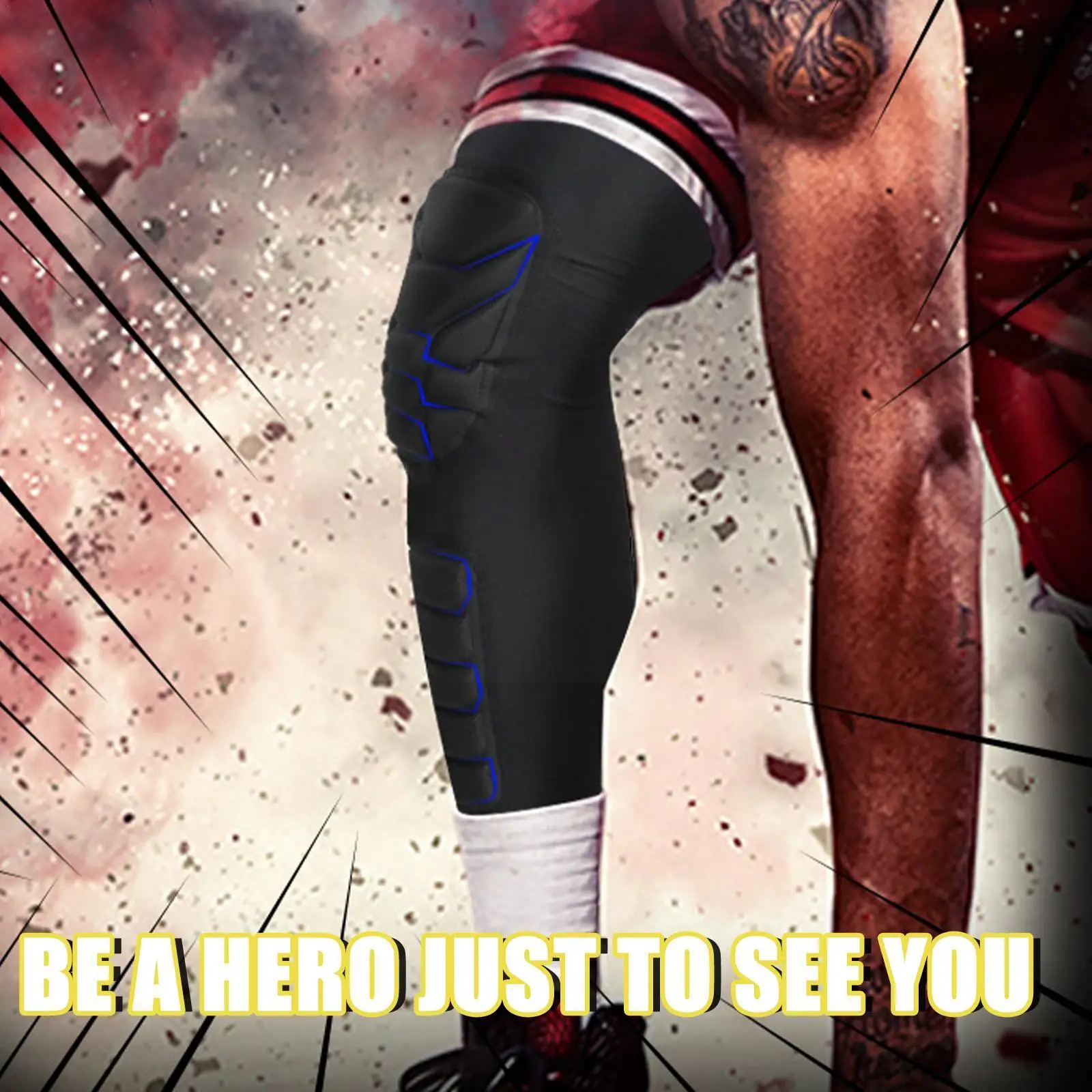 1PCS Sports Knee Pads Long Breathable Calf Protectors Riding Football Basketball Gear Protective Outdoor Supplies Mountaine S2S2
1PCS Sports Knee Pads Long Breathable Calf Protectors Riding Football Basketball Gear Protective Outdoor Supplies Mountaine S2S2