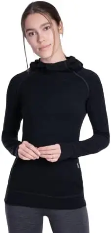 Clothing Co. Women's Merino Wool Pullover Hoodie - Mid Weight - Wicking Breathable Anti-Odor
Clothing Co. Women's Merino Wool Pullover Hoodie - Mid Weight - Wicking Breathable Anti-Odor