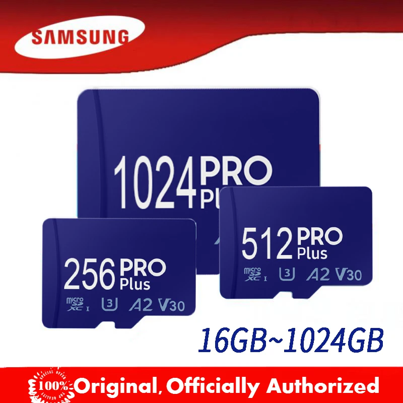 SAMSUNG карта памяти Micro SD, класс 10, 100% ГБ, 1024 ГБ, 512 ГБ, 256 ГБ, 64 ГБ, 16 ГБ
SAMSUNG карта памяти Micro SD, класс 10, 100% ГБ, 1024 ГБ, 512 ГБ, 256 ГБ, 64 ГБ, 16 ГБ