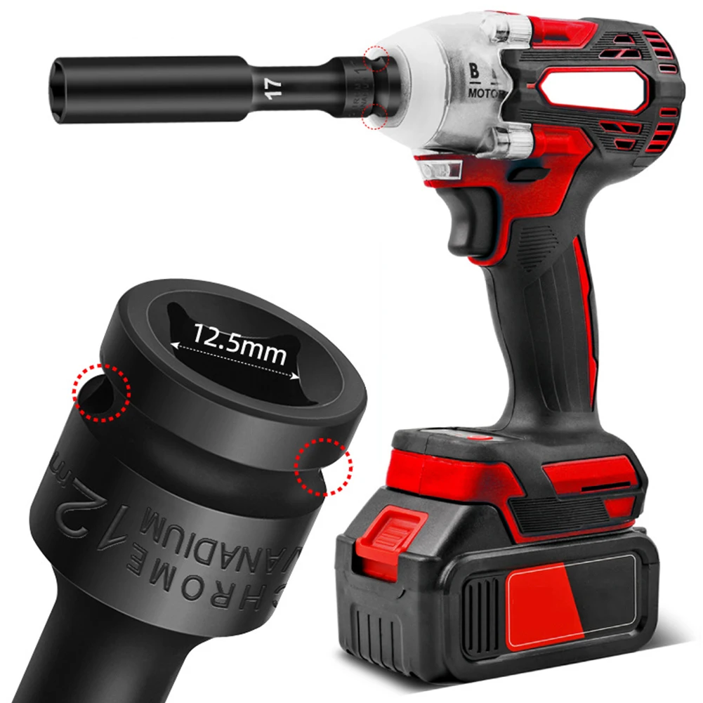 Lengthening Thin Wall Socket 1/2 Drive Air Impact Wrench Hex Socket 8-24mm Adapter Motorcycle Disassembly Maintenant Tool
Lengthening Thin Wall Socket 1/2 Drive Air Impact Wrench Hex Socket 8-24mm Adapter Motorcycle Disassembly Maintenant Tool