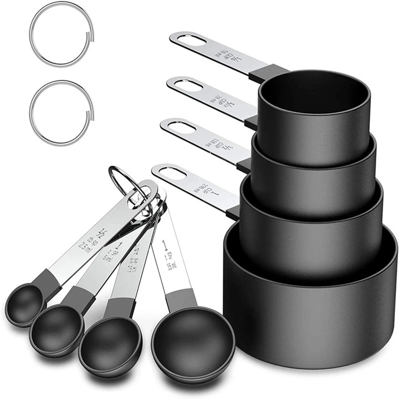 8Pcs Measuring Spoons Teaspoon Sugar Scoop Cake Baking Cooking Measuring Cups Stainless Steel Handle Kitchen Measuring Tools
8Pcs Measuring Spoons Teaspoon Sugar Scoop Cake Baking Cooking Measuring Cups Stainless Steel Handle Kitchen Measuring Tools