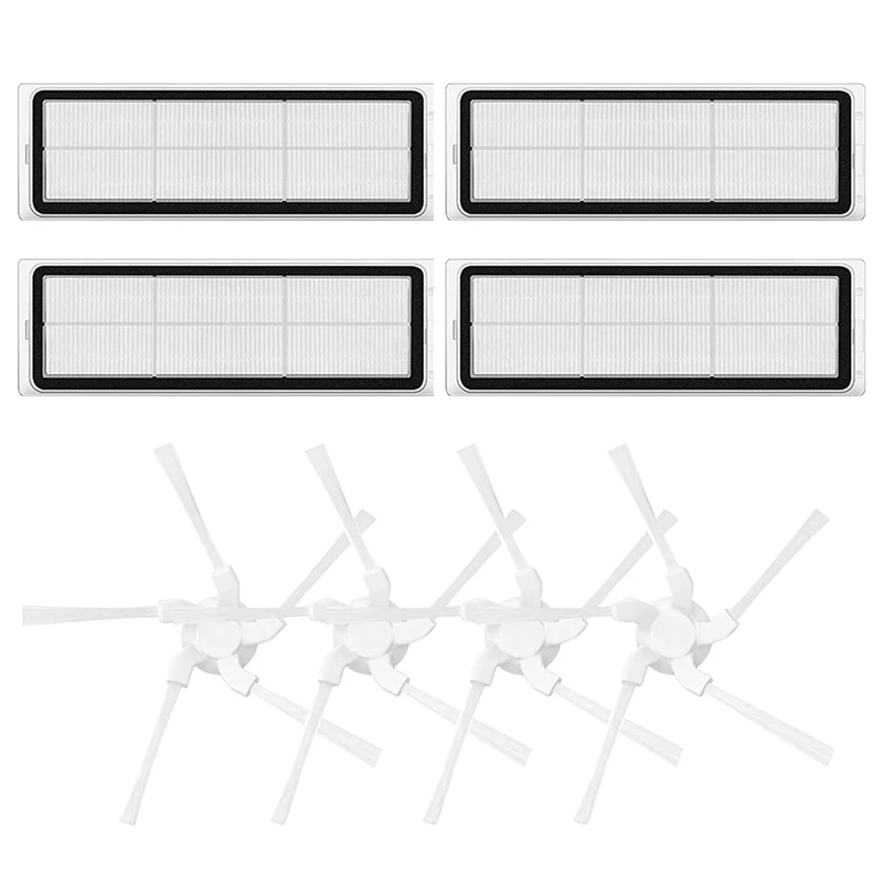 4Pcs Side Brushes, 4Pcs HEPA Filters For Xiaomi Dreame Bot W10 W10pro Vacuum Cleaner Accessories
4Pcs Side Brushes, 4Pcs HEPA Filters For Xiaomi Dreame Bot W10 W10pro Vacuum Cleaner Accessories