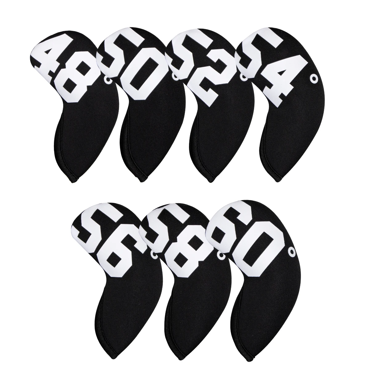 Neoprene Golf Wedge Headcovers 48/50/52/54/56/58/60 7pcs/set Golf Iron Wedge Head Covers
Neoprene Golf Wedge Headcovers 48/50/52/54/56/58/60 7pcs/set Golf Iron Wedge Head Covers