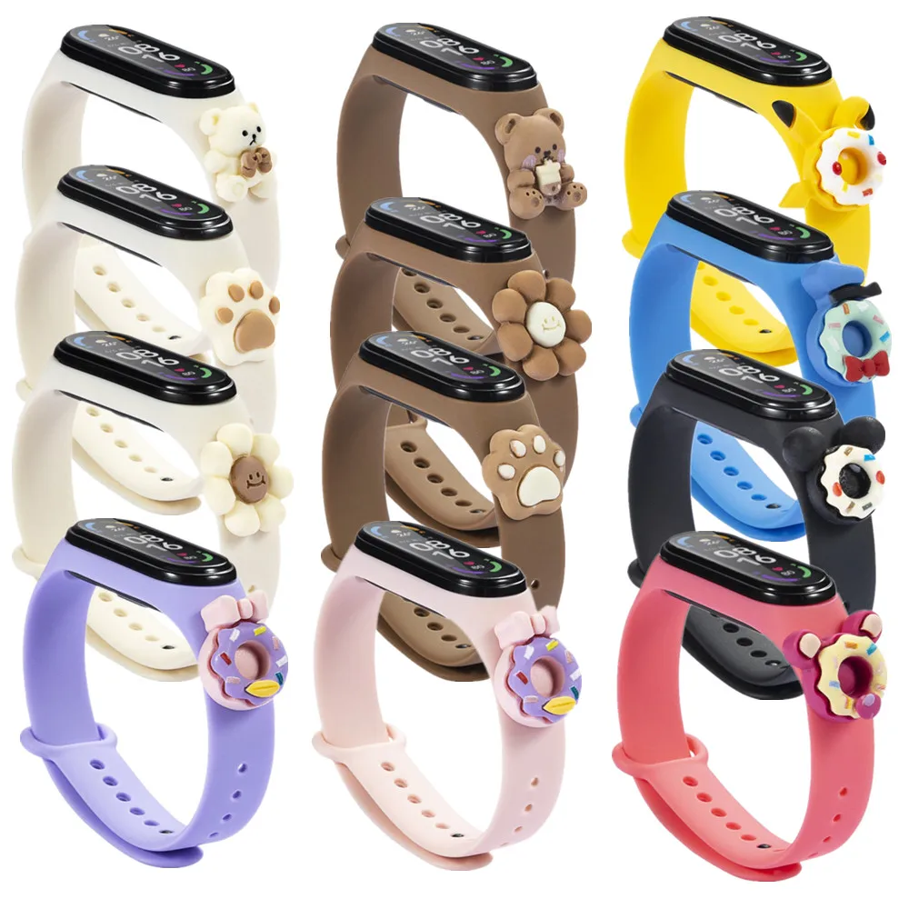 Cartoon Style Sport Strap For Xiaomi Mi Band 5 6 7 Smart Watch Accessories TPU Bracelet For xiaomi miband 7/6/5 straps Wristband
Cartoon Style Sport Strap For Xiaomi Mi Band 5 6 7 Smart Watch Accessories TPU Bracelet For xiaomi miband 7/6/5 straps Wristband