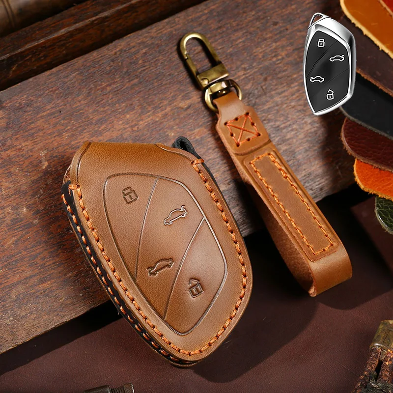 Crazy Horse Leather 4 Button Car Key Cover Case for Roewe Marvel-X Feifan Marvel-R 2018 2019 2020 2021 Car Accessories
Crazy Horse Leather 4 Button Car Key Cover Case for Roewe Marvel-X Feifan Marvel-R 2018 2019 2020 2021 Car Accessories