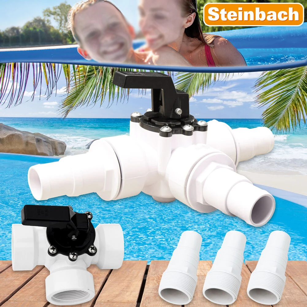 3-Way Valve Pool Swimming Pool Pump Connection Hose Fitting 4715 For Zodiac For 32/38mm Hoses Connection Adapter
3-Way Valve Pool Swimming Pool Pump Connection Hose Fitting 4715 For Zodiac For 32/38mm Hoses Connection Adapter