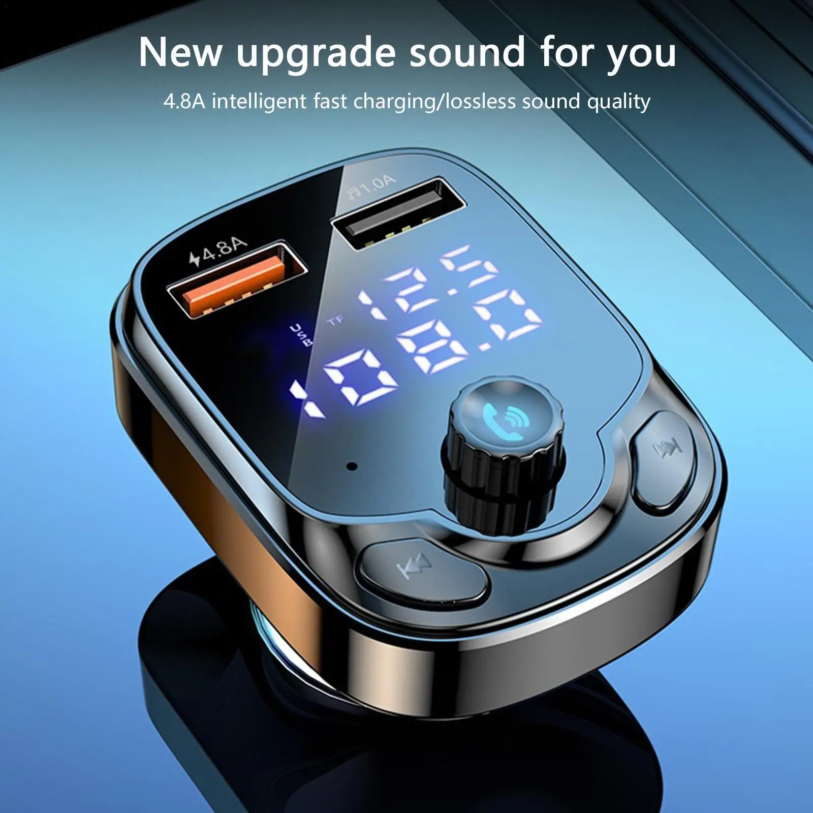 Car MP3 Player Car Charger Wireless Bluetooth 5.0 FM Transmitter Car Radio Modulator MP3 Player Fast Charger Adapter For Car
Car MP3 Player Car Charger Wireless Bluetooth 5.0 FM Transmitter Car Radio Modulator MP3 Player Fast Charger Adapter For Car