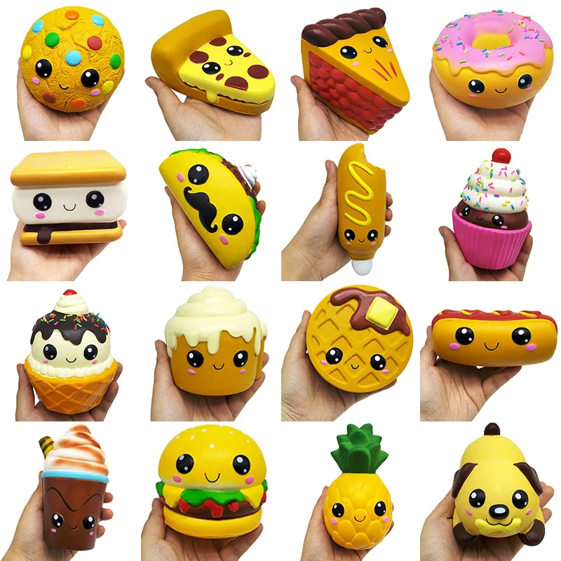 Squeeze Toy Cheese Chocolate Biscuit Cute Gourmet Toy Stress-relieving Scent Fun Kids Christmas Gift Toy
Squeeze Toy Cheese Chocolate Biscuit Cute Gourmet Toy Stress-relieving Scent Fun Kids Christmas Gift Toy