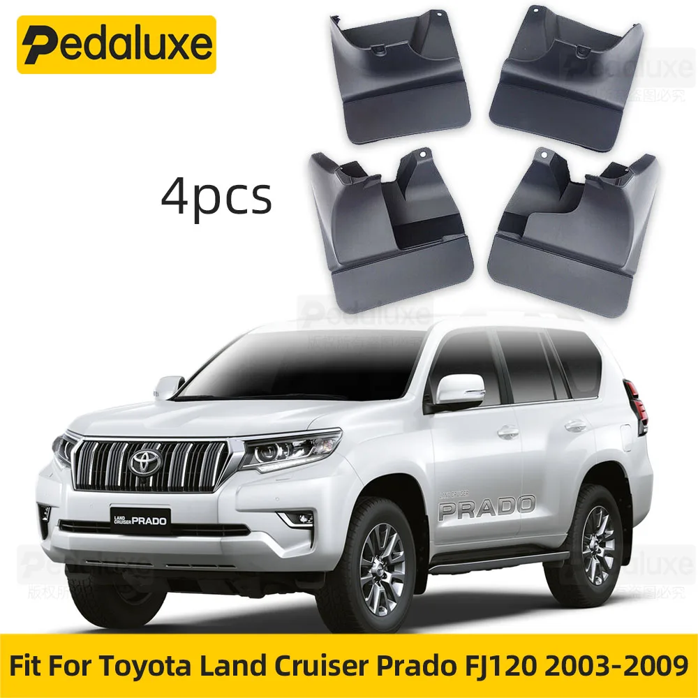 Genuine New Splash Guards Mud Flaps FOR 2003-2009 Toyota Land Cruiser Prado FJ120
Genuine New Splash Guards Mud Flaps FOR 2003-2009 Toyota Land Cruiser Prado FJ120