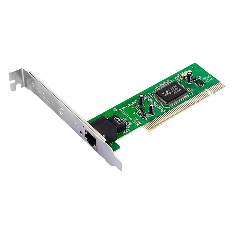 

8139D 10/100M RJ45 Ethernet Network LAN PCI Wired Network Card Adapter 10/100Mbps NIC